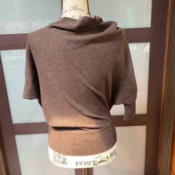 Anthropologie Moth Asymmetrical Drapey Sweater - Size S - Picture 2 of 7